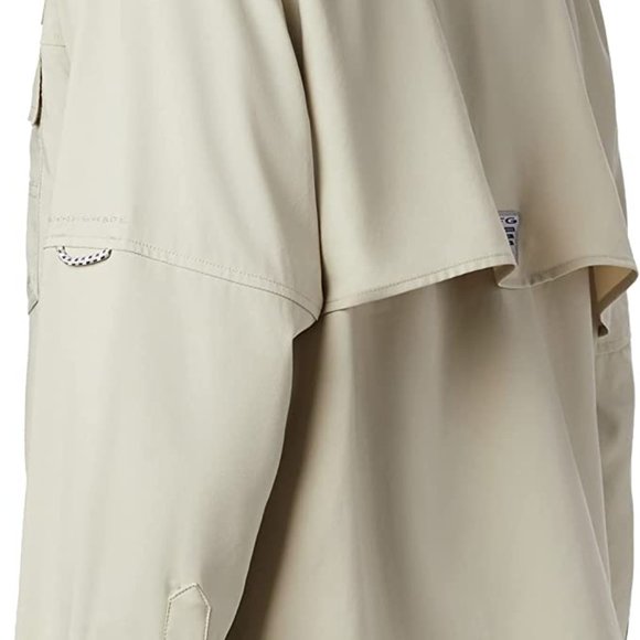 🆕Columbia Men's Blood and Guts III Long Sleeve Woven Shirt, XXL-Fossil, NWT - Picture 4 of 6